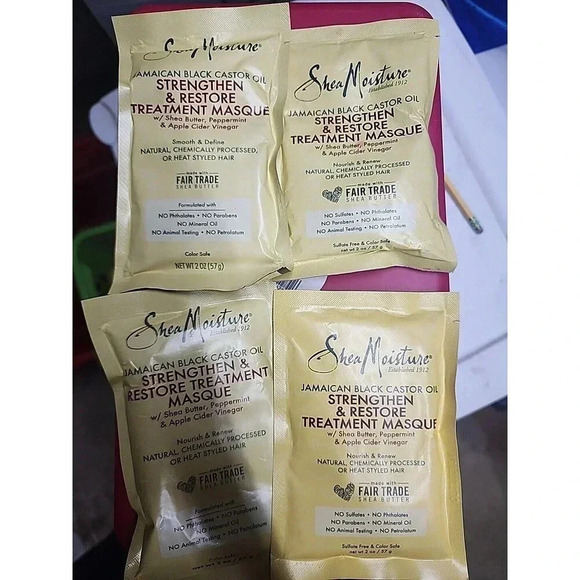 Shea Moisture Other - SheaMoisture Jamaican Black Castor Oil Strengthen&Restore Treatment Masque